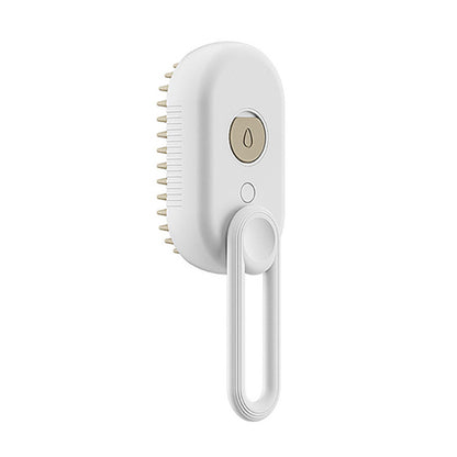 Cat & Dog Steam Brush – 3-in-1 Electric Grooming Comb with Spray, Massage & Hair Removal