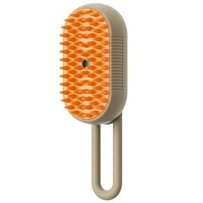 Cat & Dog Steam Brush – 3-in-1 Electric Grooming Comb with Spray, Massage & Hair Removal